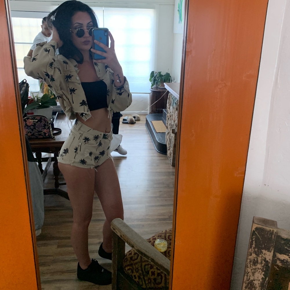 MATCHING JEAN SET